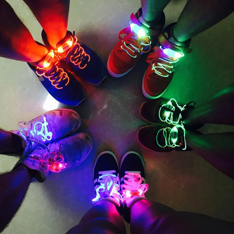 

1pair 120cm Fashion LED Luminous Shoelace Accessories Glow In The Dark Improve Manipulative Ability Gift For Children