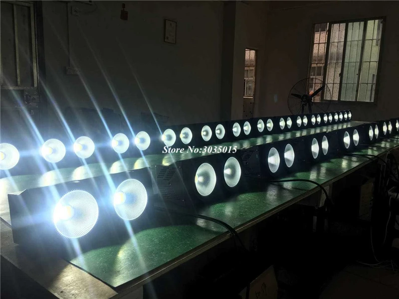2 шт./лот глаза 200 Вт светодиодный COB осветитель холодный белый + теплый DMX512