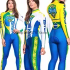 Женский профессиональный костюм для триатлона с длинным рукавом, велосипедный Трикотажный костюм, комбинезон, комплект для велоспорта, розовый гелевый костюм