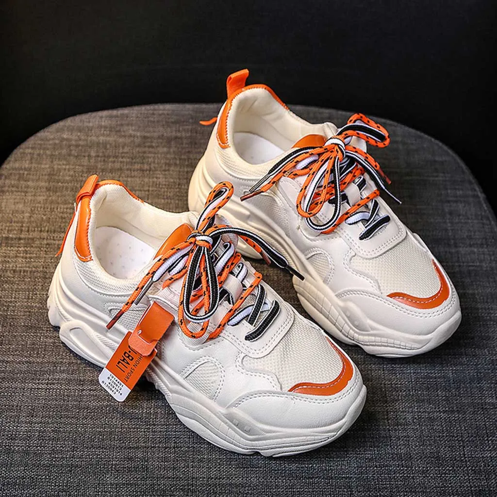 SAGACE/Новые сетчатые кроссовки повседневная обувь в стиле Харадзюку женская