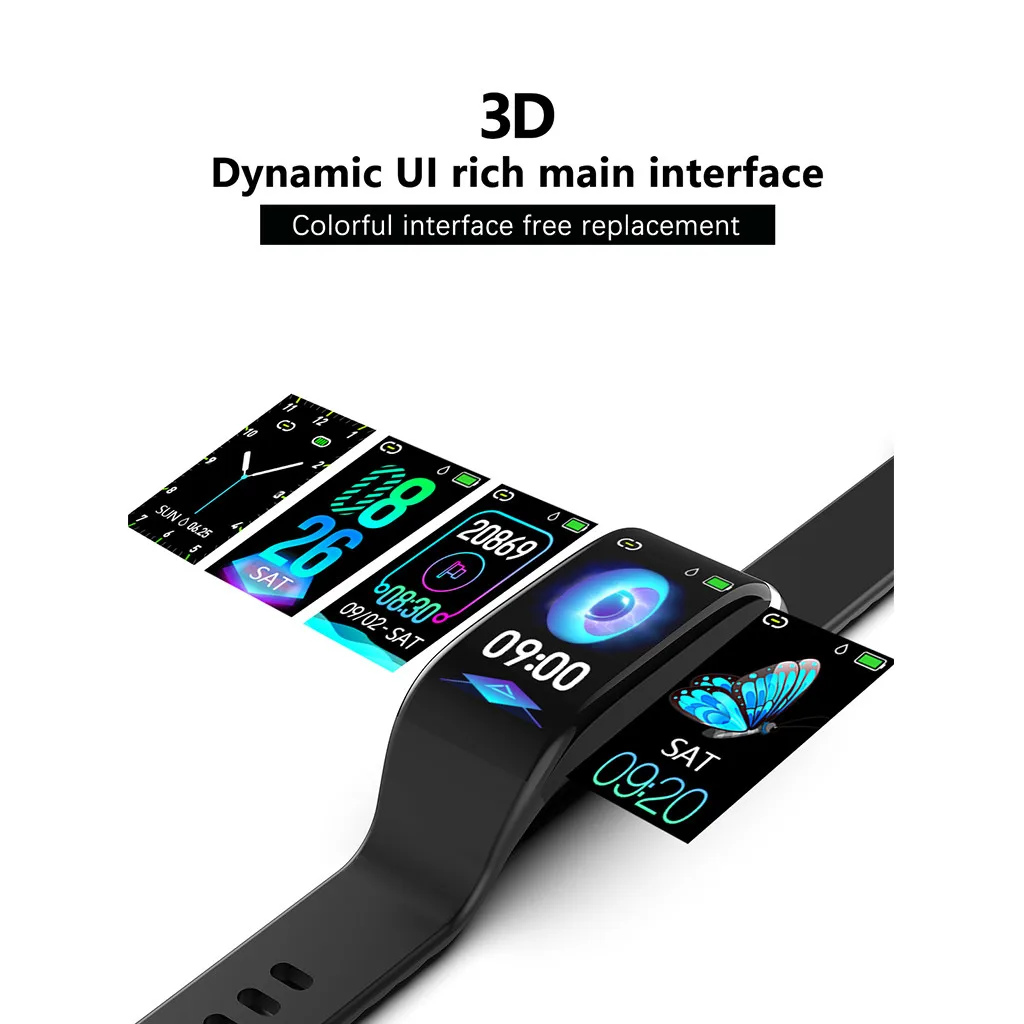 Beautyss C919 умный спортивный браслет кровяное давление пульсометр Smartwatch amazfit часы IP67