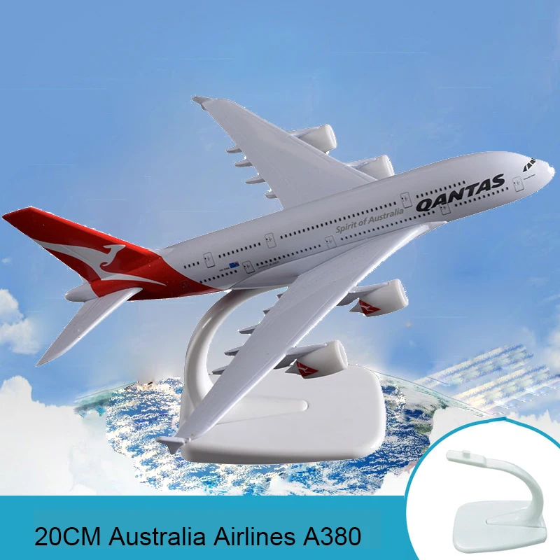 Модель самолета 20 см модель австралийских авиационных дыхательных путей