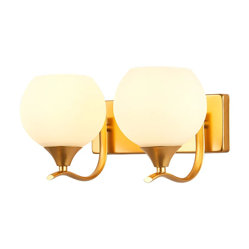 Post-modern glass LED wall light E27 Indoor lighting bedside lamp Nodic dining bedroom porch backgroud decorated AC85-265V | Освещение