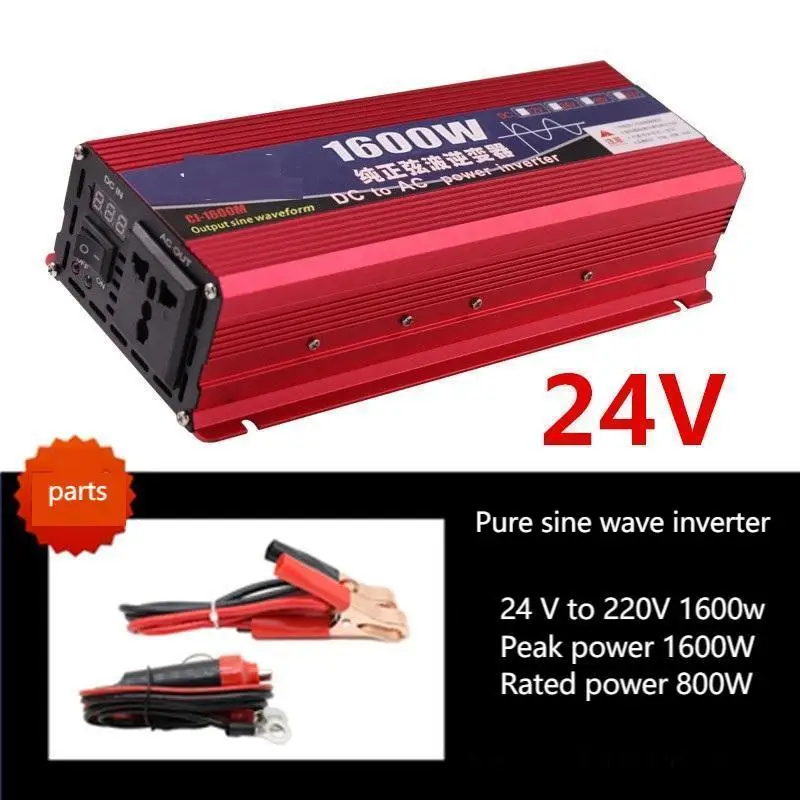 Инвертор немодулированного синусоидального сигнала 3500w1600w260 0 Вт 12 В 24 в 48 до 220 для