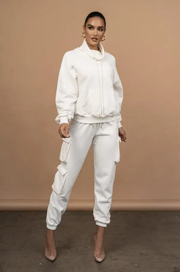 

2021 Women Solid Color Sweatpants, Casual High Elastic Waist Drawstring Loose Fit Jogger Pants with Pockets,Sportswear tracksuit