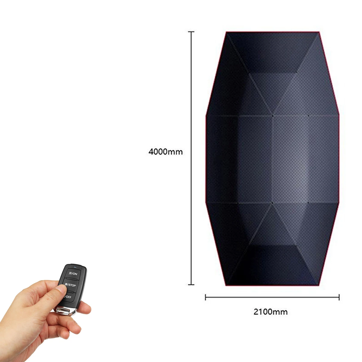 Портативный Полностью Автоматический чехол для автомобиля зонтик уличный