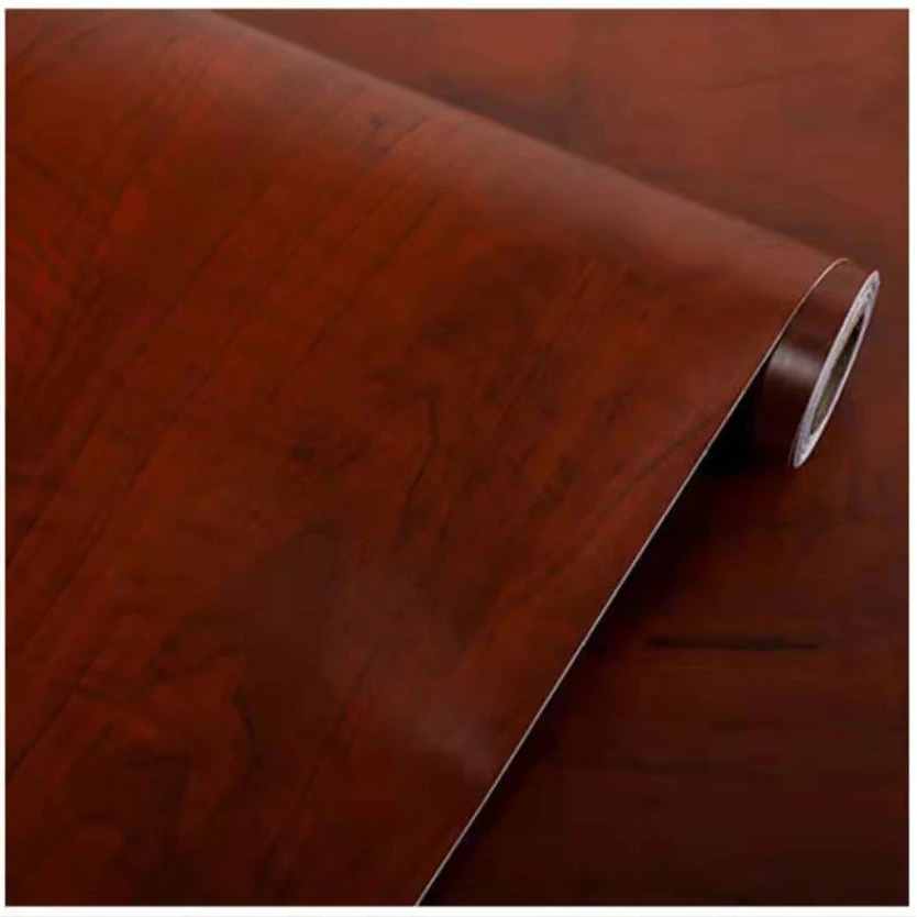 

Thickened Wood Grain Wallpaper Self-adhesive Waterproof Desktop Wooden Door Cabinet Furniture Renovation Veneer