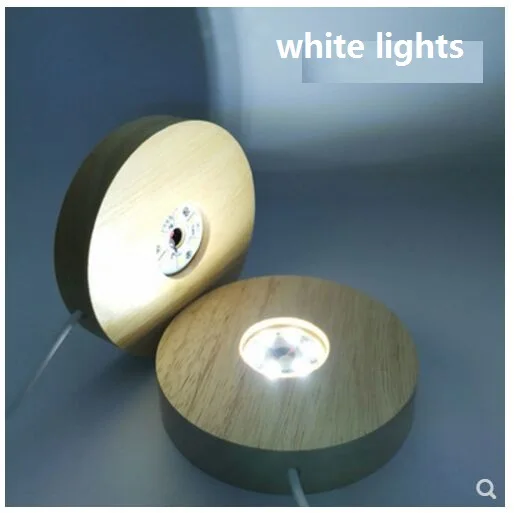 Индивидуальная деревянная круглая осветительная лампа поделки подарки