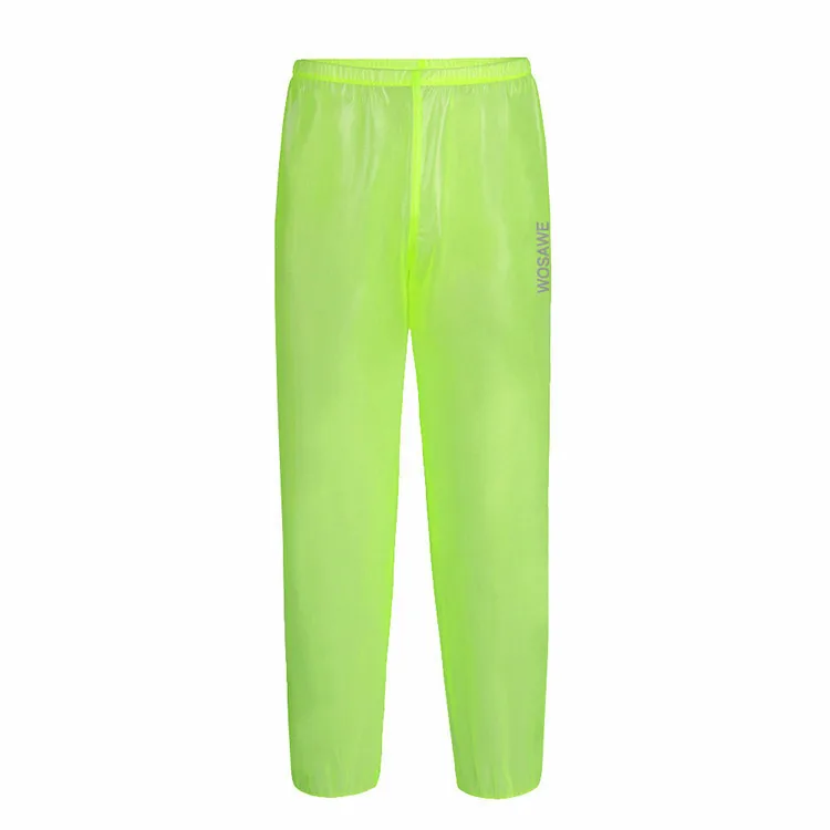 green pants Водонепроницаемый непромокаемая ветрозащитная ездовая куртка Для мужчин Для женщин, велосипедная ветровка велосипедный Ветровка MTB для верховой езды, против дождя куртка - Цвет: green pants
