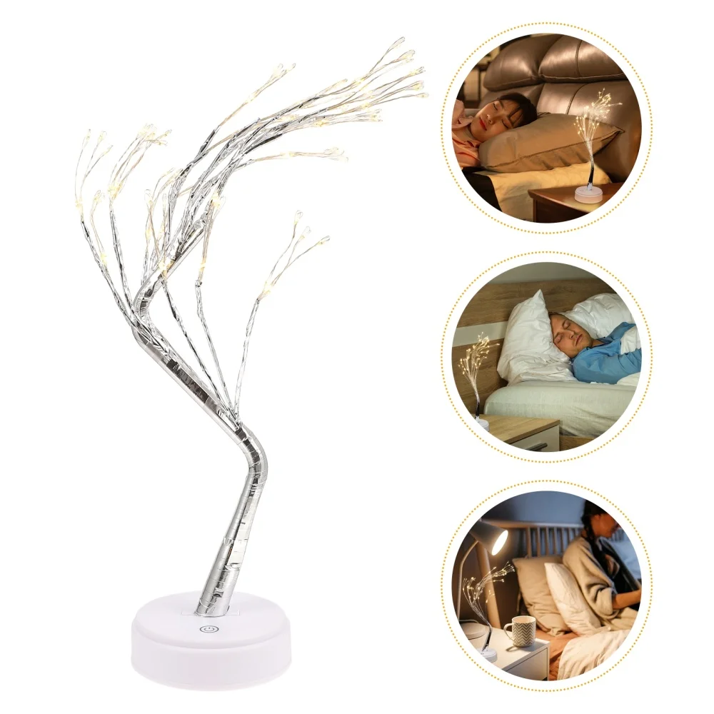 

1pc Creative Tree Shape Decorative Lamp Desktop Night Light Decor for Home Room