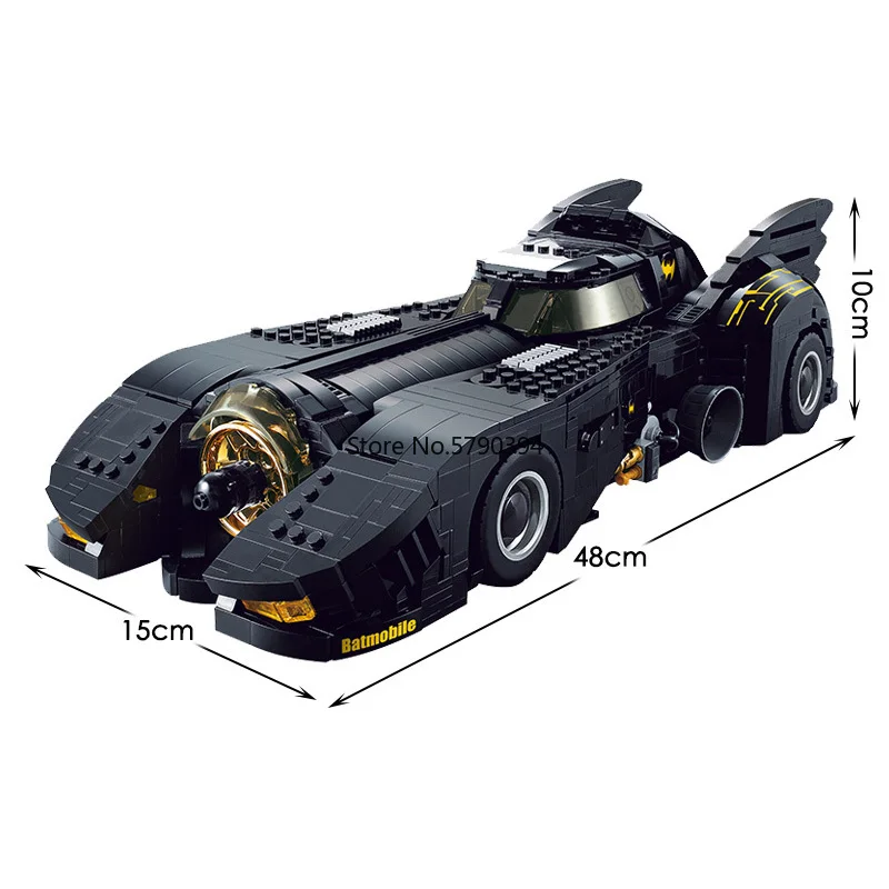 

1778pcs Children Toys Technician Batmobile Car Models Building Blcoks Creator Expert Bricks Set Super Hero For Kids Gifts