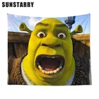 Модный комнатный Декор Шрек, гобелен из пениса, многоцветный гобелен с принтом мандалы, индийский гобелен в стиле бохо, настенный гобелен