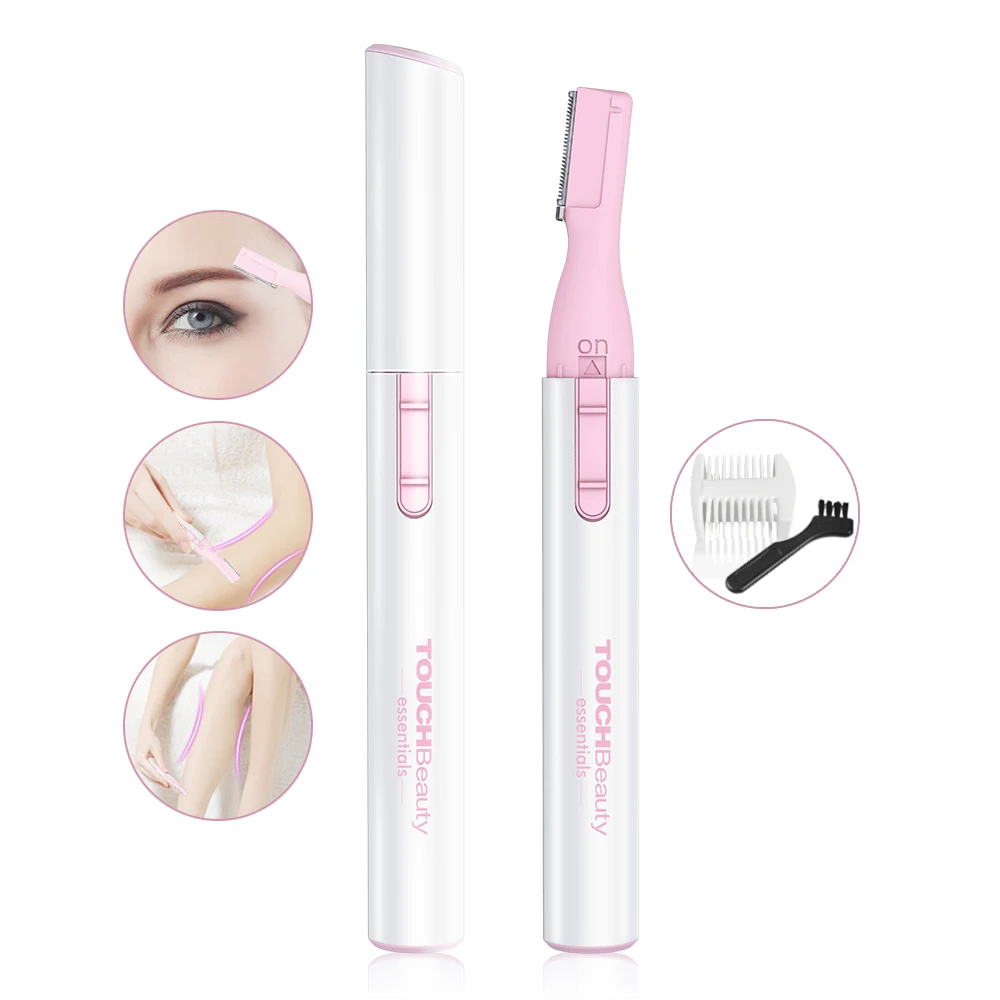 TOUCHBeauty электрический триммер для бровей, Женская бритва для бровей для женщин и мужчин-сменный TB-815P из нержавеющей стали
