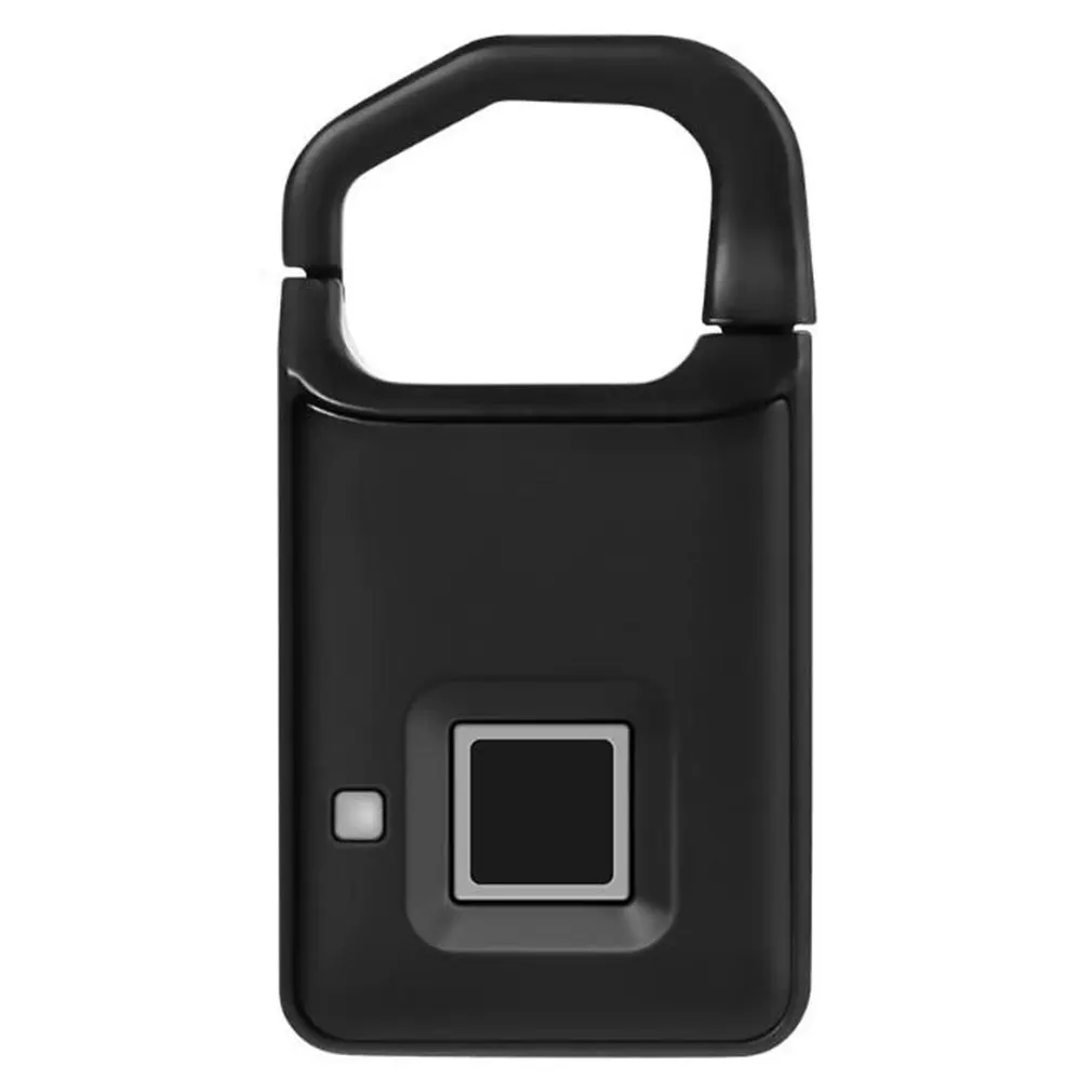 

P4 Pure Fingerprint Unlock Smart Fingerprint Door Lock Safe Padlock USB Charging Waterproof Keyless Anti-theft Lock