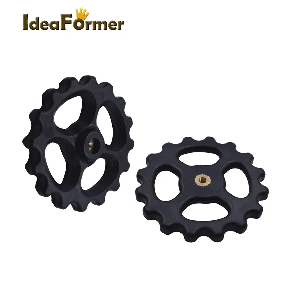 2/4 шт. гайки с автоматическим выравниванием модернизированные большой ручкой для