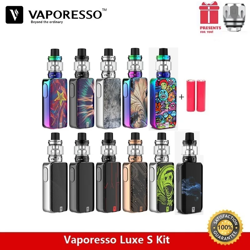 Бокс мод Vaporesso Luxe S 220 Вт с баком для вейпа Skrr 8 мл набор электронных сигарет QF