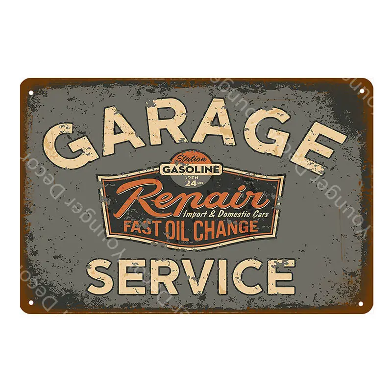 Dad's Garage Pin Up Girl Route 66 жестяная вывеска металлический плакат художественное украшение стены Паб Бар Кафе домашний декор винтажное железное ремесло YI-085 - Цвет: YD2773EI
