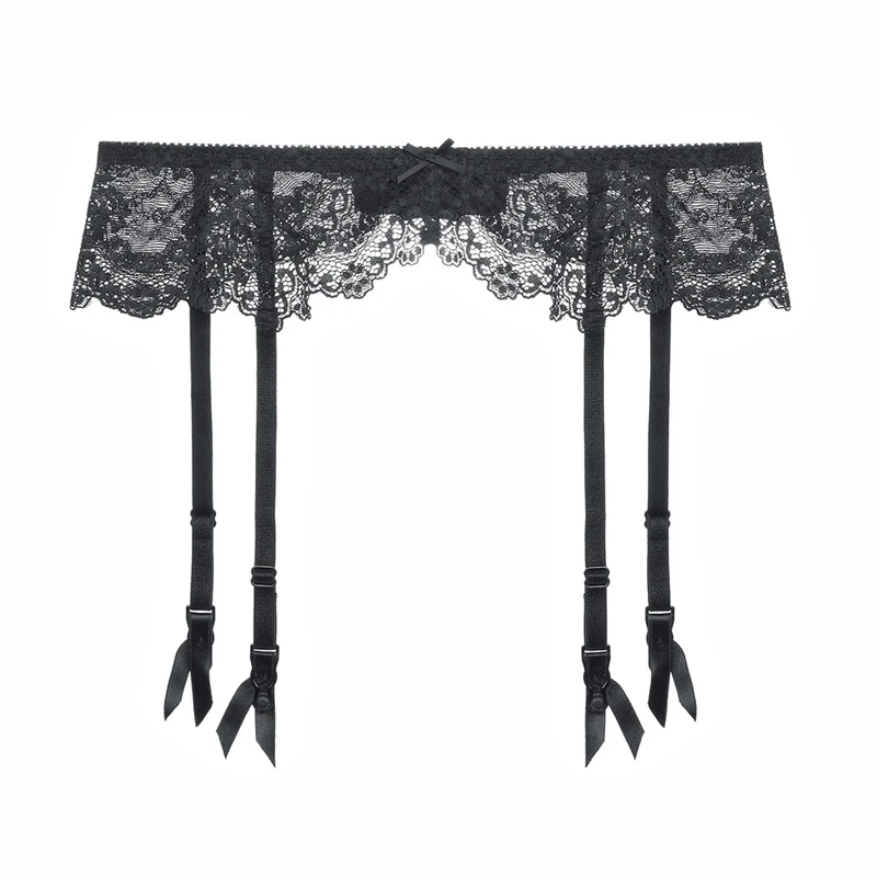 

Women Garter Belts Sexy Lady Garter Belt Thigh Lace Lingerie Supplies With Non-Slip Adjustable Buckle Female Stockings Suspender