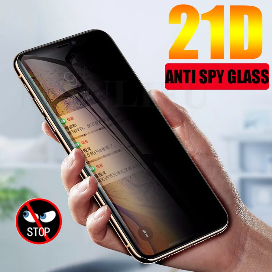 Изогнутое закаленное стекло 21D для Samsung Galaxy Note 20 Ultra S20 S10 Plus | Мобильные телефоны и