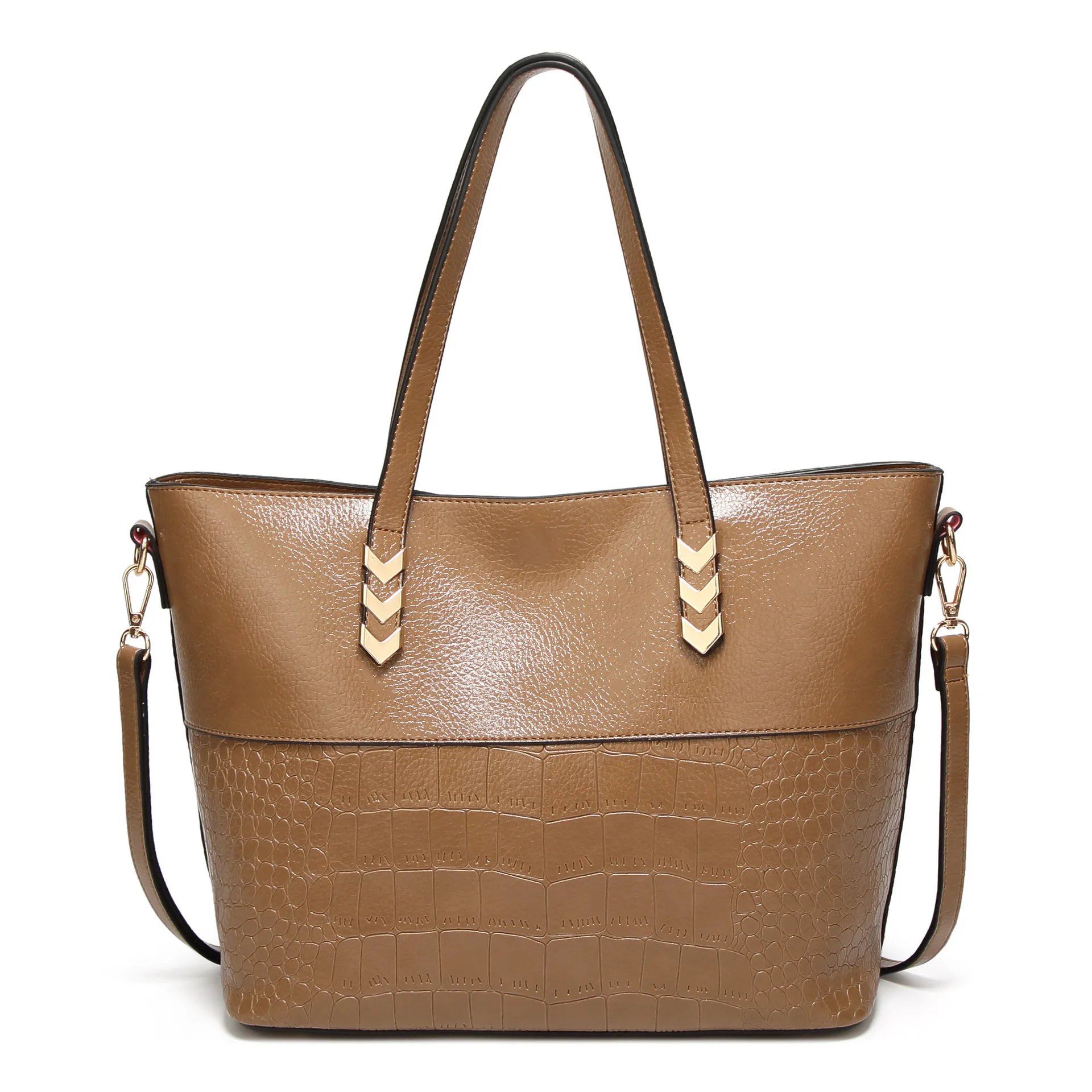 Сумка кросс боди Женская из экокожи саквояж Модный повседневный тоут сумочка на