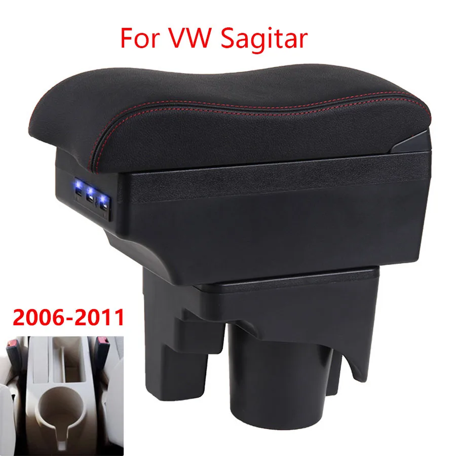 Для VW Sagitar подлокотник коробка 2006 2007 2008 2009 2010 2011 интерьер специальные