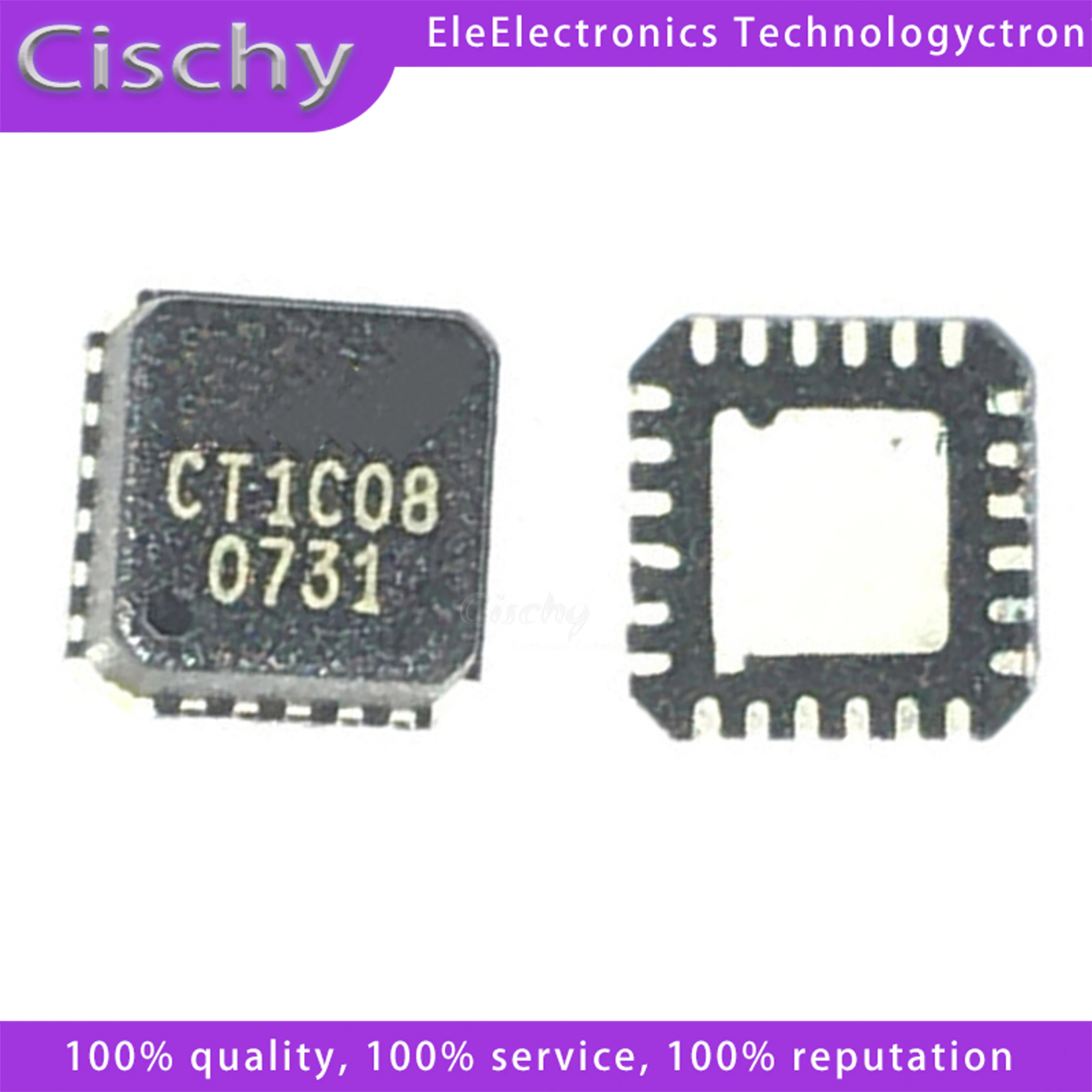 

5 шт CTIC08 CT1C08(R) CT1C08 QFN LCD чипсет