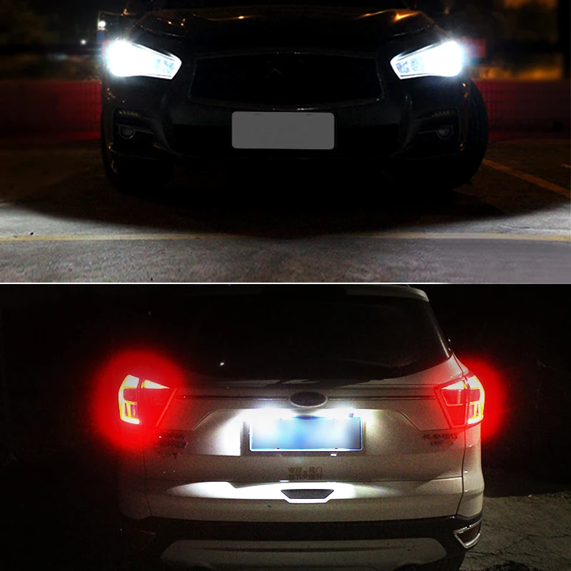 1 шт. 1157 BAY15D P21/2,5 Вт 18SMD COB светодиоды с CANBUS ОШИБОК тормозной Хвост автомобиля лампочки высокой мощности Автомобильная Парковка лампа DC12V