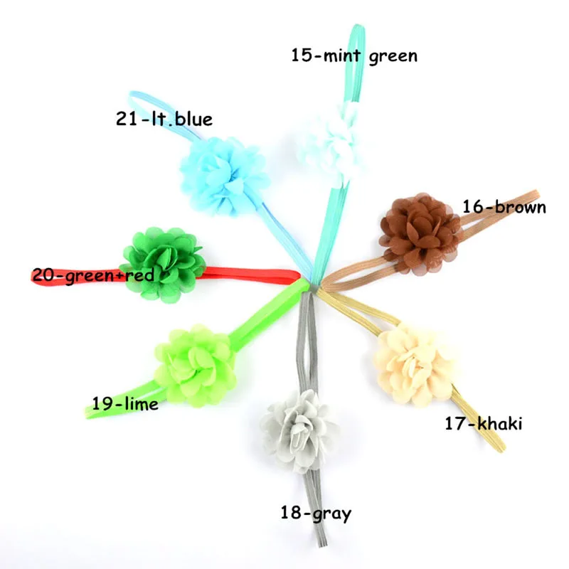 

10Pcs Cute Kids Girls Baby Toddler Flower Hairband Headband Accessories Headwear 40JC