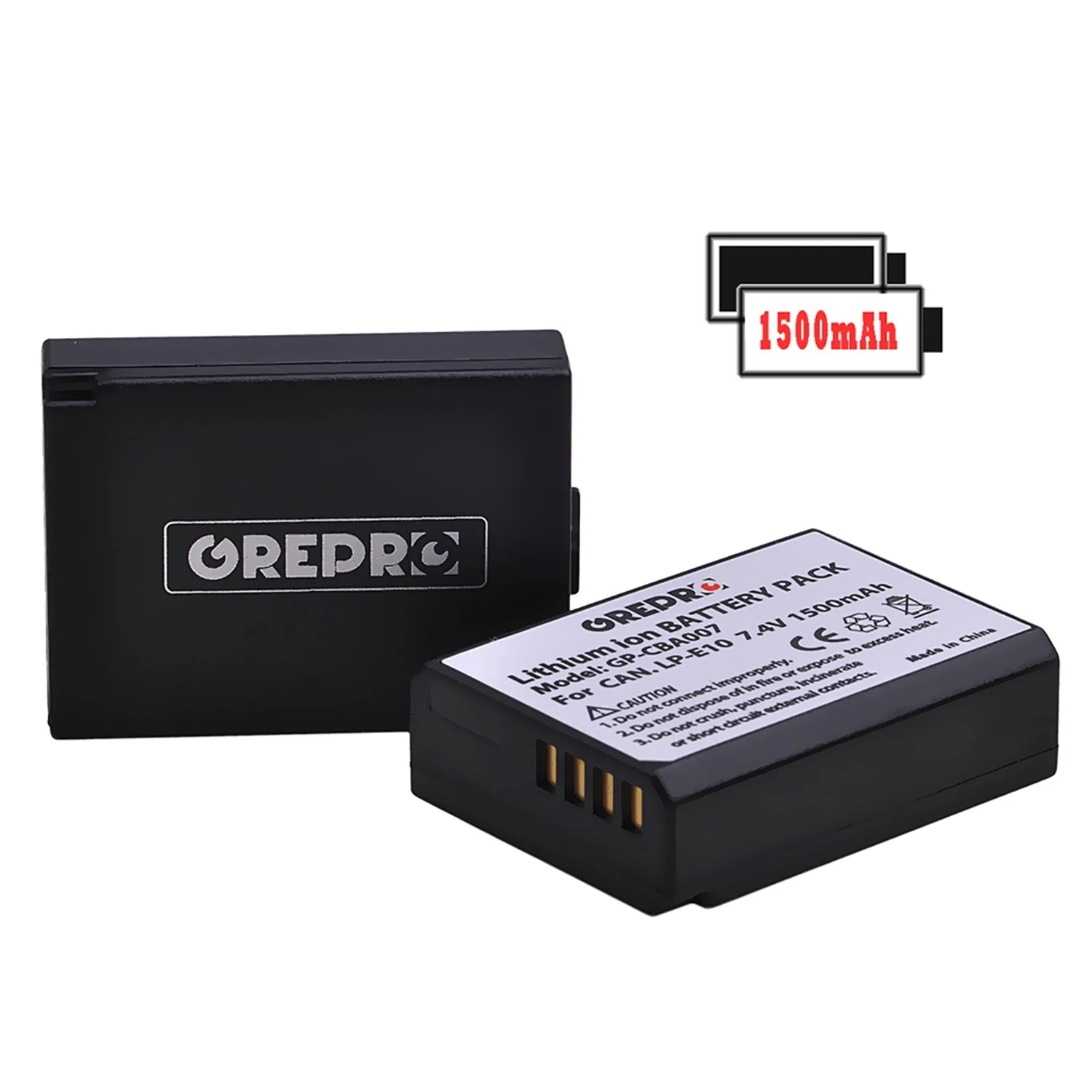 Аккумулятор + зарядное устройство с портом Type-c для Canon EOS 1300D 2000D 1100D 1200D 4000D Kiss X50 X70