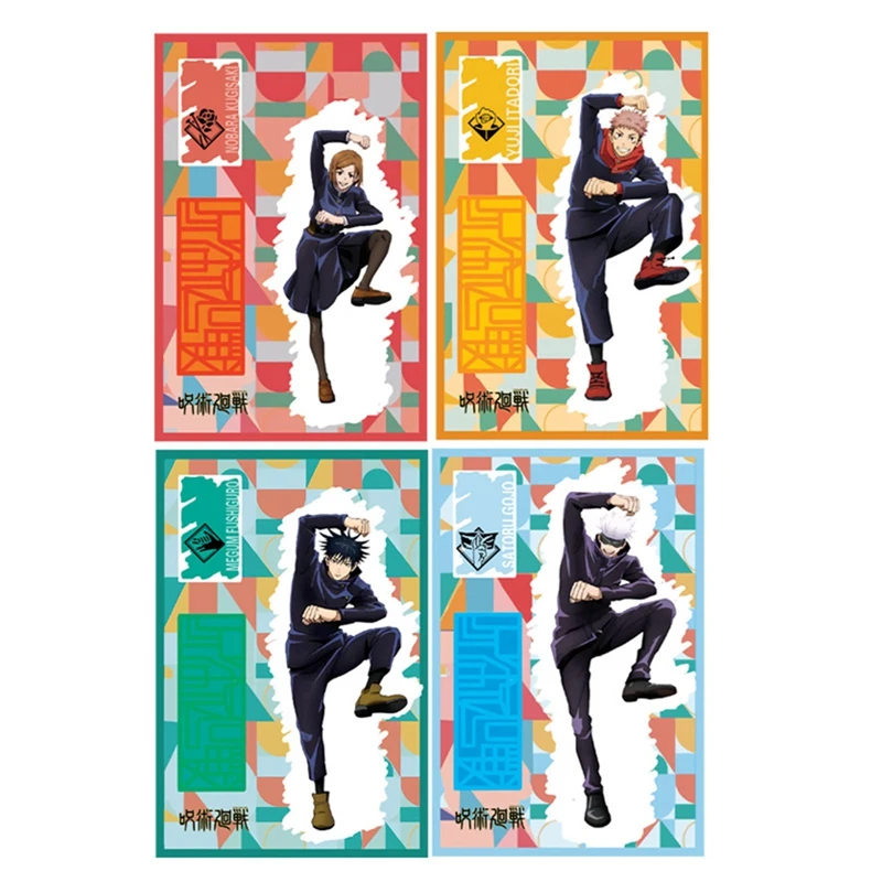 

New Arrival Hot Anime Jujutsu Kaisen Figure Models Magan Itadori Yuji Gojou Satoru Acrylic Cutout Desk Standing Plate 15cm