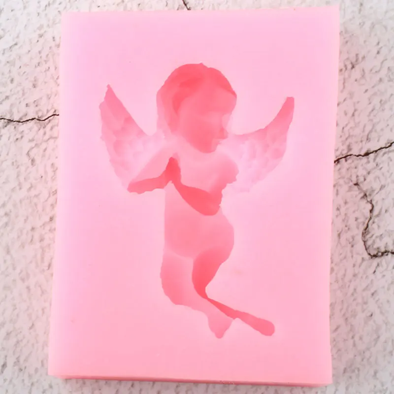 Sugarcraft Angel Детские Силиконовые Формочки кекс сделай сам Топпер помадка