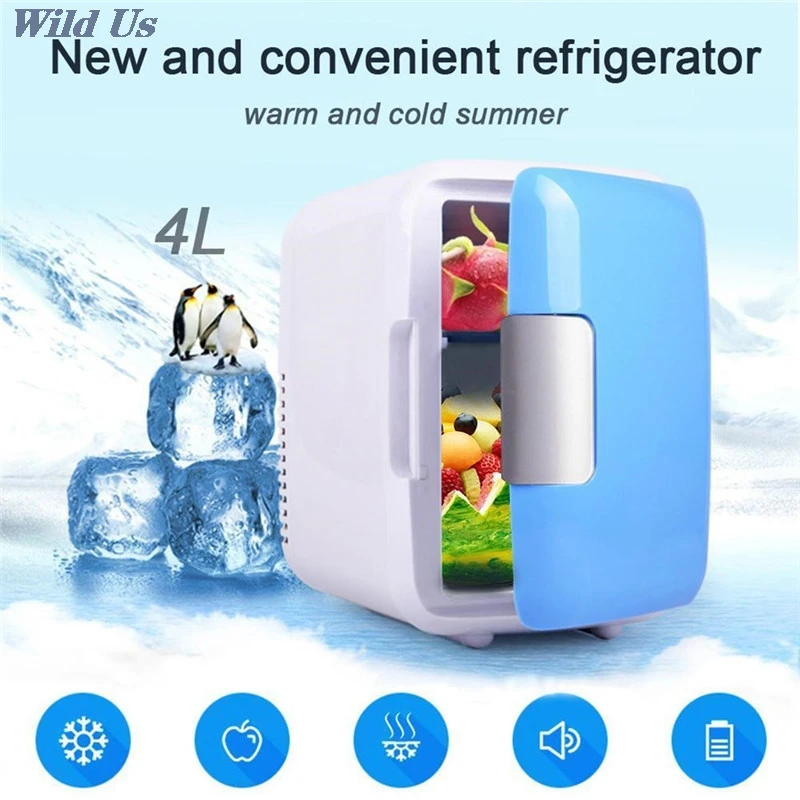 Автомобильный электрический холодильник 4L автомобиля домой двойной Применение