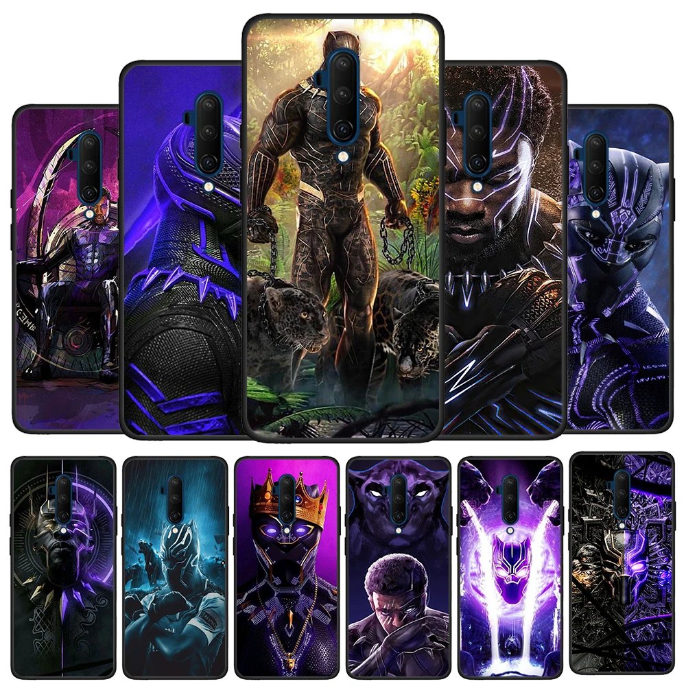 

Marvel Black Panther Silicone Cover For OnePlus Nord CE 2 N10 N100 9 9R 8T 7T 6T 5T 8 7 6 Plus Pro Phone Case Shell