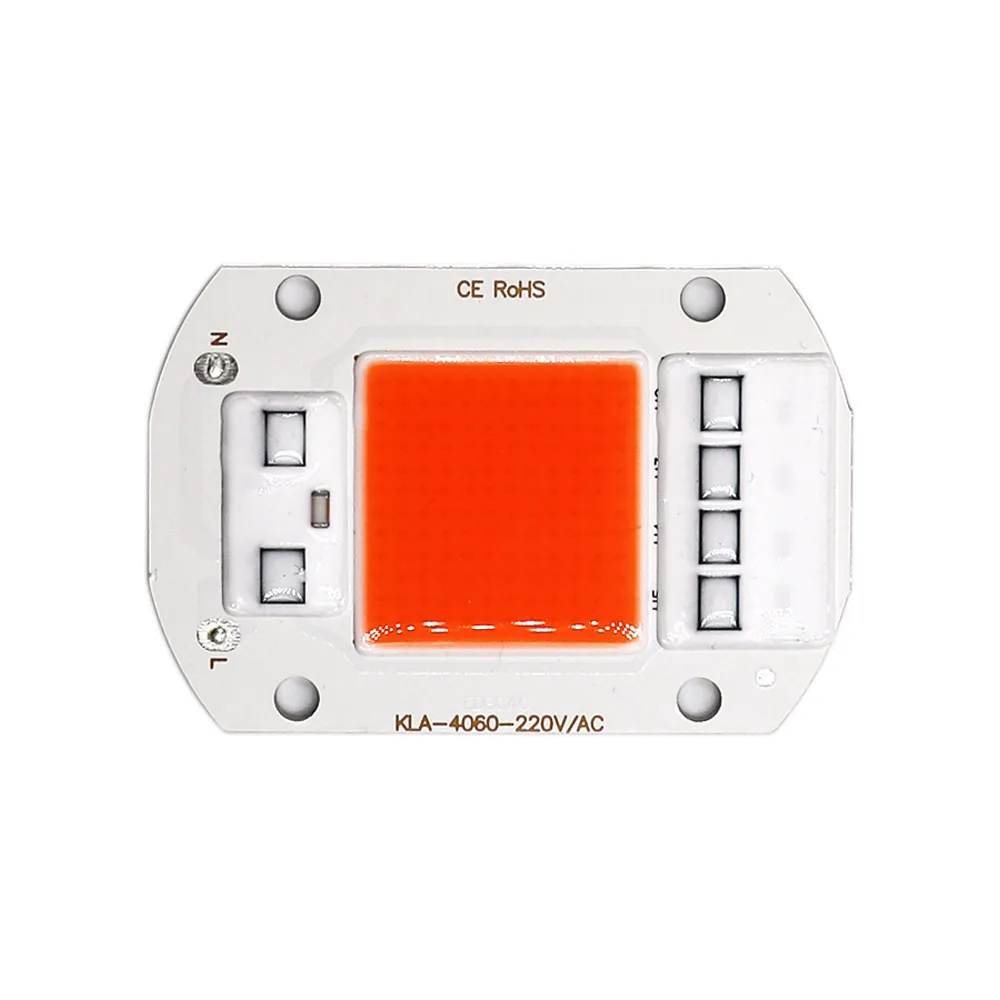 

Full Spectrum Plant Growing Lamp Floodlight Chip Smart IC 20W 30W 50W Driverless 110V 220V COB LED Grow Light