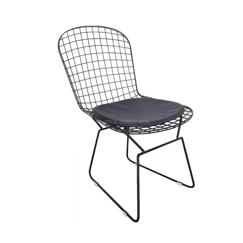 Скандинавский Золотой металлический стул барные стулья для столовой офиса дома