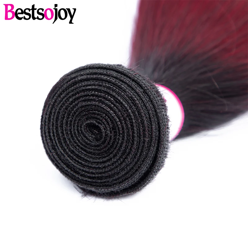 3 шт. человеческие волосы Remy 8-26 дюймов 1B/99j | Шиньоны и парики