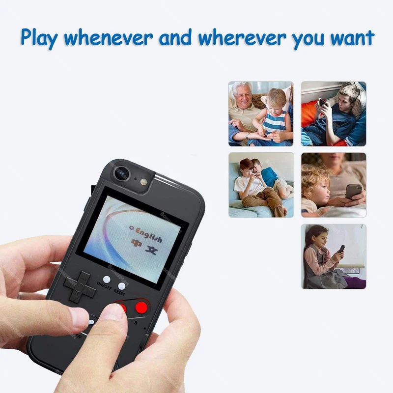 36 Games Console Case for Huawei P30 P40 P20 Pro Mate P 20 30 40 Nova 3 4 5 7 Honor 20 8X Case Playable Protective Cover Gift