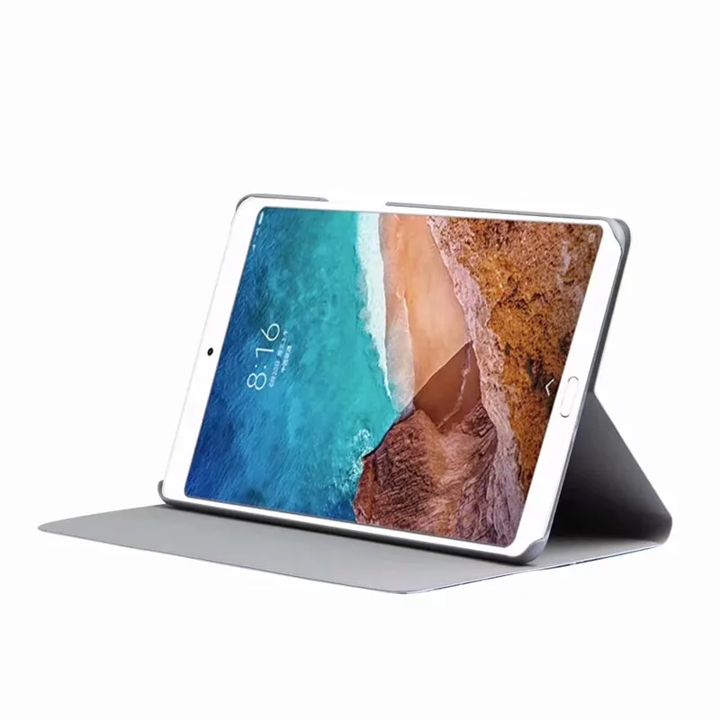 Новый чехол-книжка из искусственной кожи с рисунком для Xiaomi Mipad 4 Plus 10 2018 Магнитный