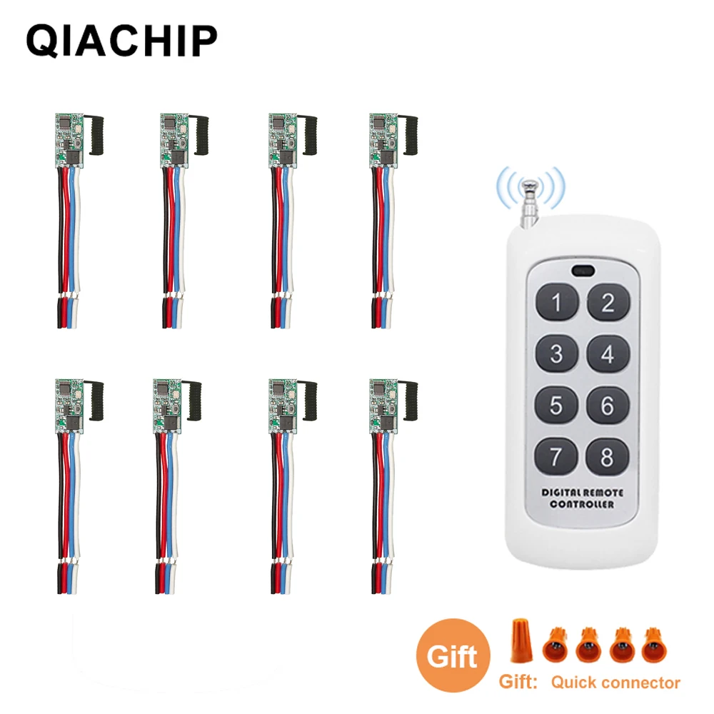 Беспроводной Радиочастотный пульт дистанционного управления 433 МГц 6 В