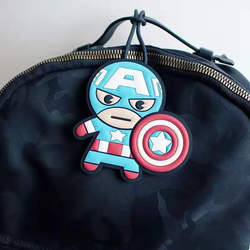 Аксессуары для путешествий с героями мультфильмов Капитан Америка силикагель