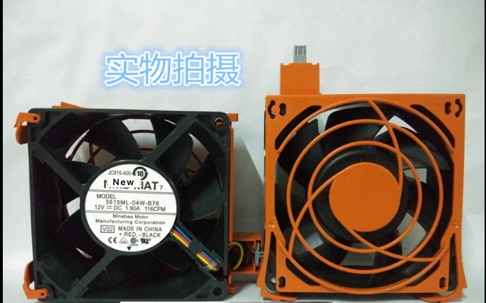 Для телефона, 3615ML-04W-B76 V01 V02 PE1900 2900 DC 12 В A 92x92x38 мм, вентилятор охлаждения сервера