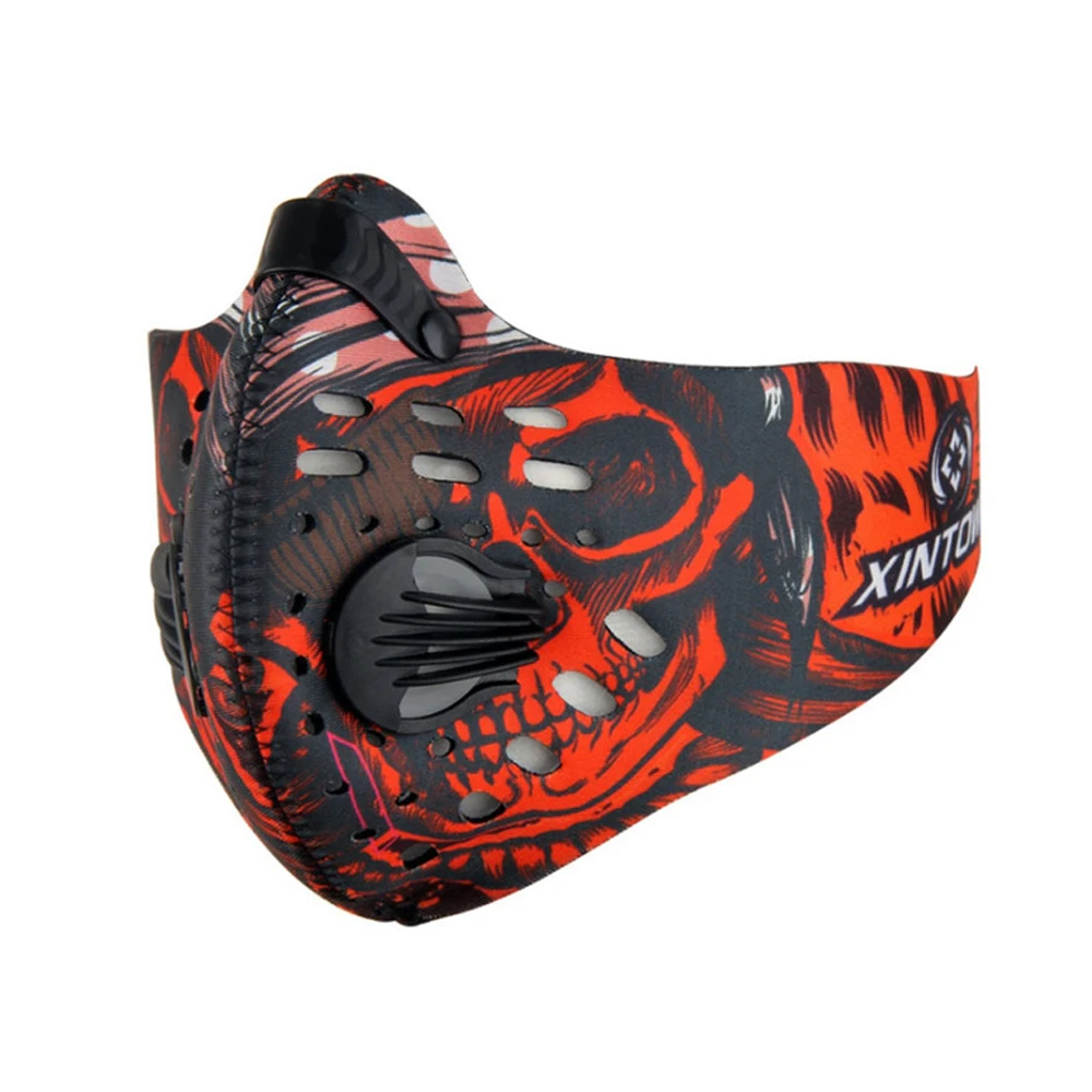 Дышащая мотоциклетная маска для лица мужчин и женщин ветрозащитная Пылезащитная