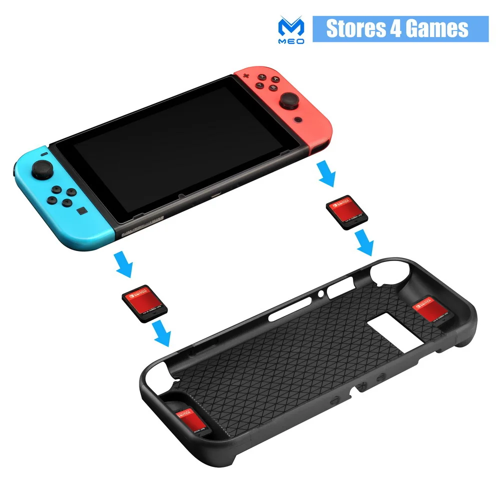 Мульти ТПУ оболочка Мягкий защитный чехол для Nintendo переключатель держатель карт