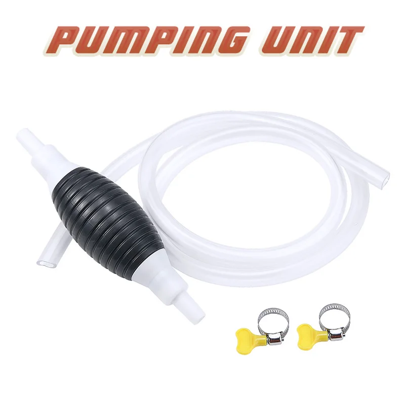 Автомобильный топливный бак присоски ручной насос перекачки Портативный с