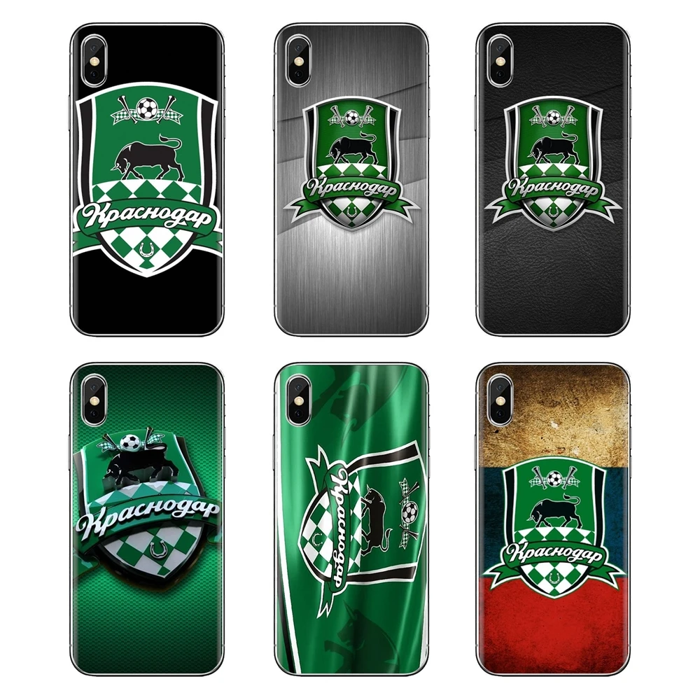 Soft Transparent Cases Covers FC Krasnodar Byki Football Logo For Huawei Mate Honor 4C 5C 5X 6X 7 7A 7C 8 9 10 8C 8X 20 Lite Pro |