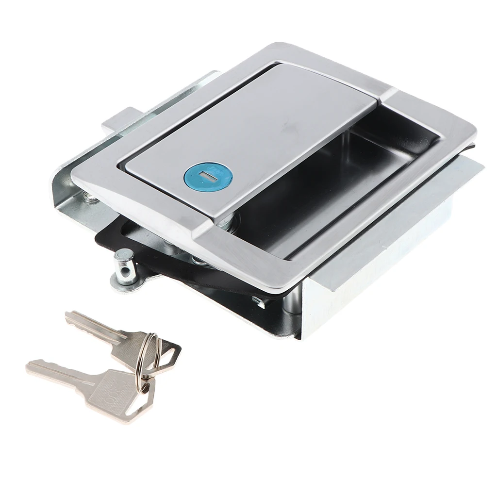 

Zinc Alloy Lever Locking Door Lock Zinc Alloy Toolbox Accessories 2 Keys