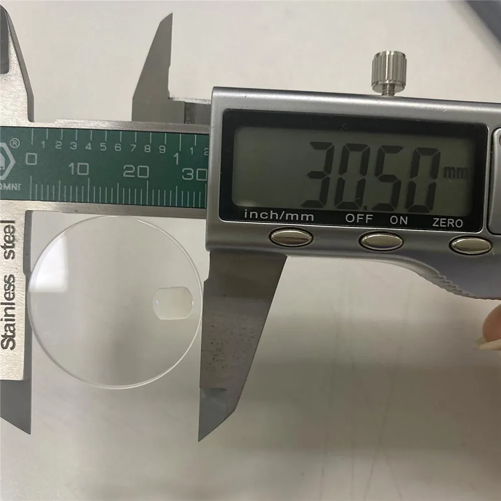 Thick Flat 2.5mm Watch Crystal sapphire Glass Mirror Parts | Электроника