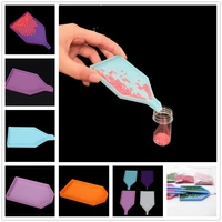 30pcs large capacity handwork square point drill diamond painting plastic tray plate diy embroidery tools