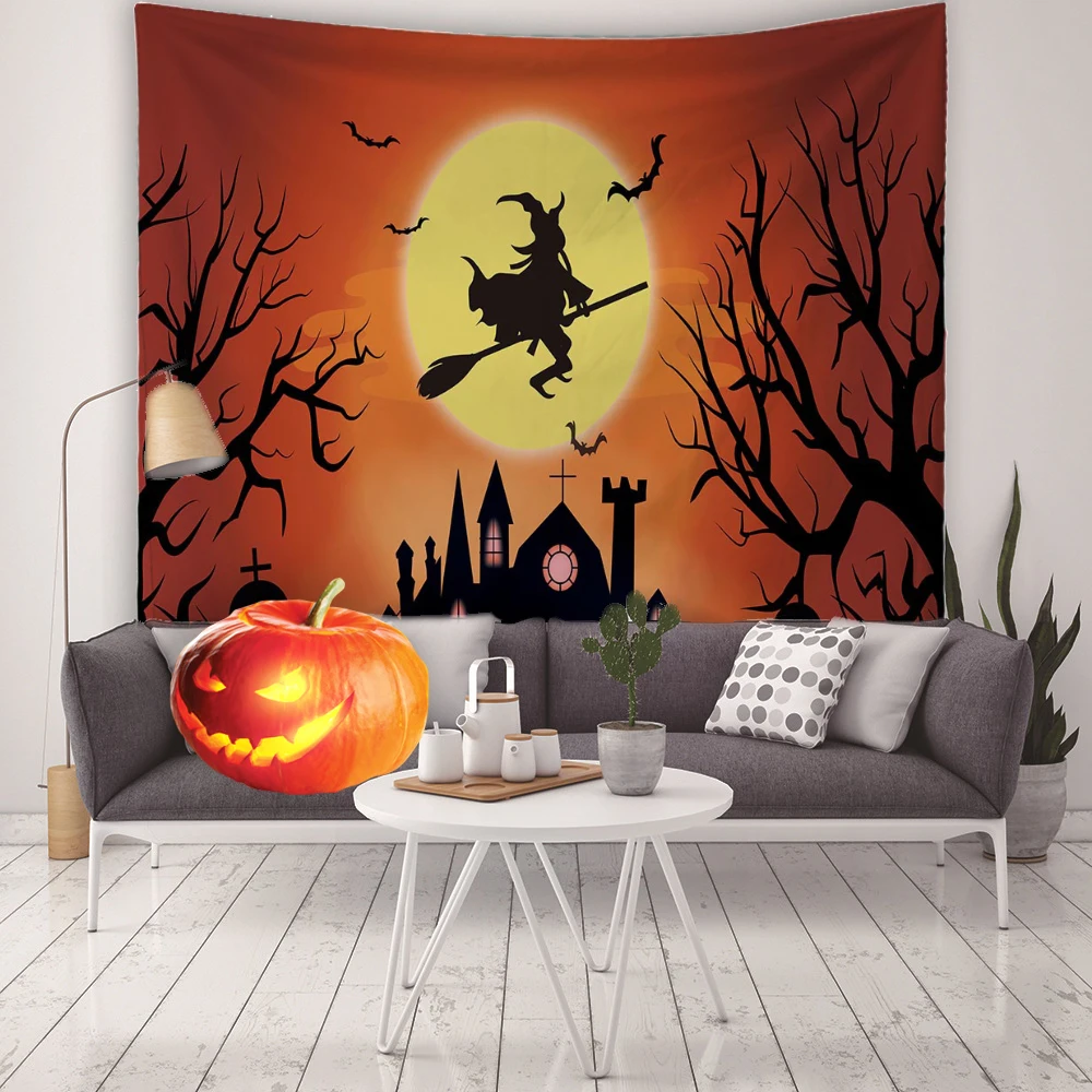 Amawill Хэллоуин искусственный гобелен кровь Капельное ожерелье тыква летучая мышь