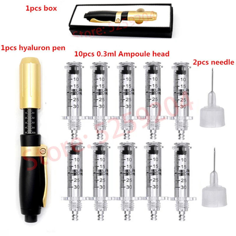 Высокая Давление Гиалуроновая кислота ручка мезо инъекционный пистолет